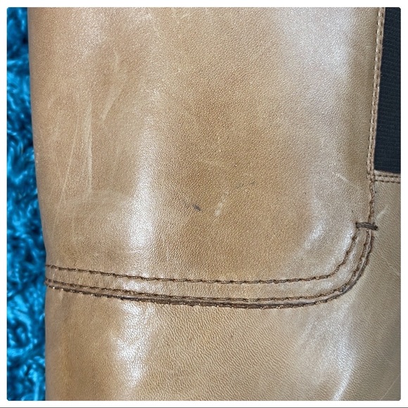 💕Like New Franco Sarto Camel Leather Boots💕 - Picture 13 of 16